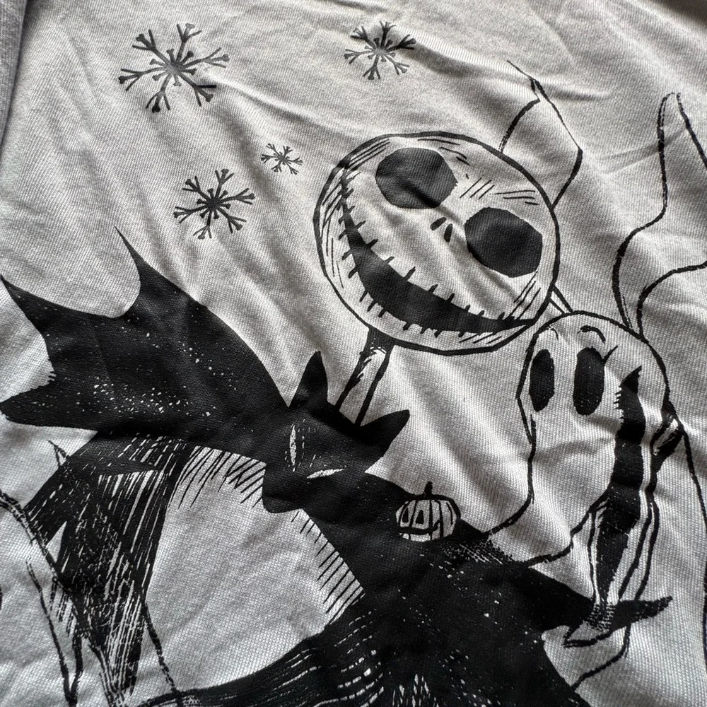 Disney Jack Skellington Two-Piece Pajama Set - White & Black - Picture 2 of 5